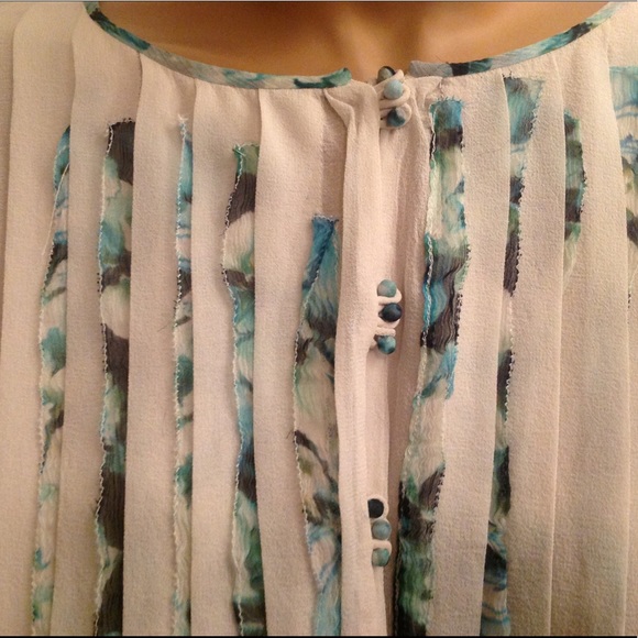 Sachin + Babi silk top - Picture 3 of 5